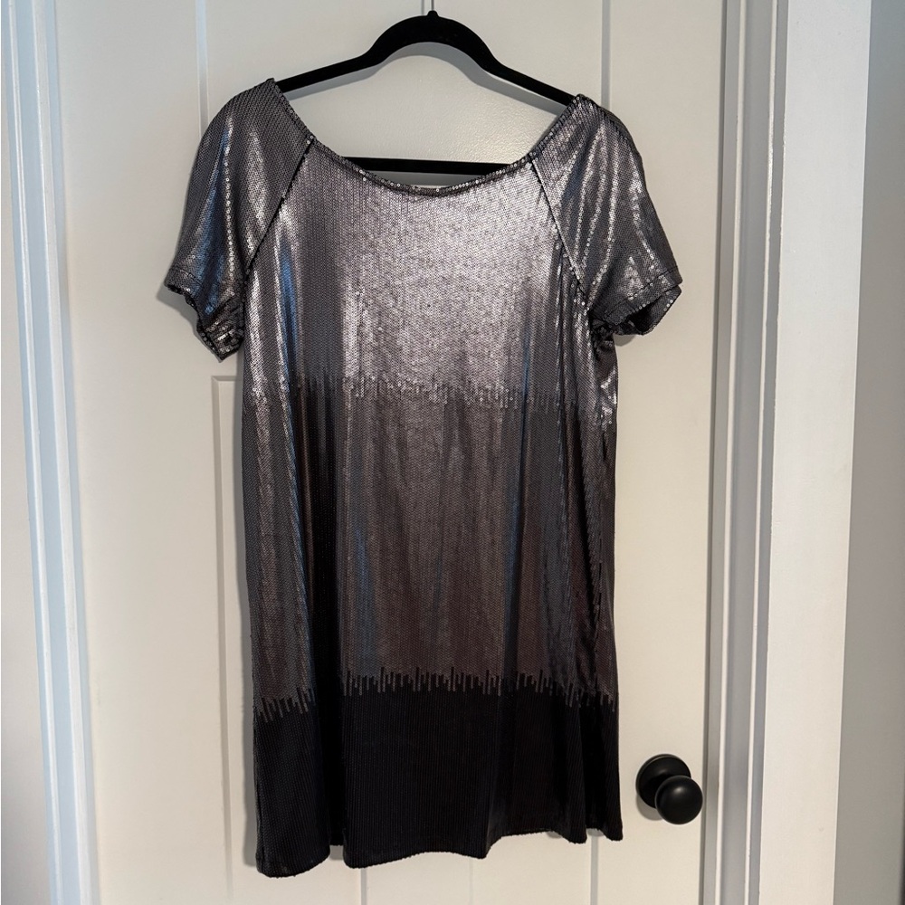 Free People - Drenched in Sequins Mini Dress